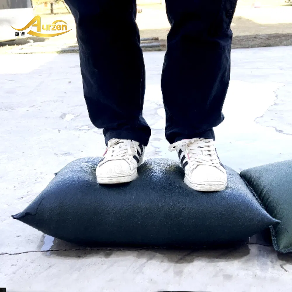 Flood Barrier Bags Heavy-Duty Canvas Construction Site Flood Prevention and Leak Seal
