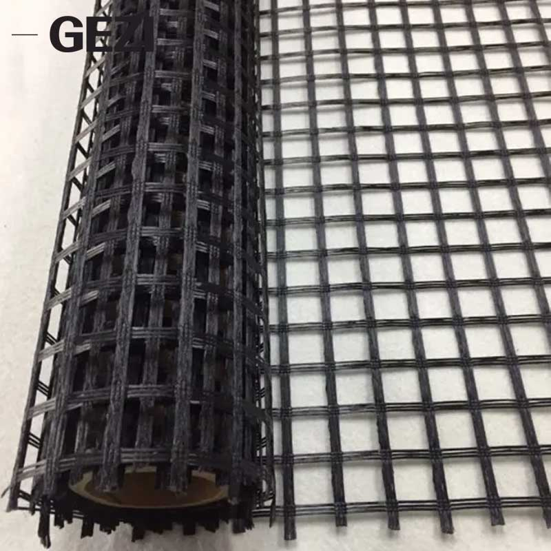Biaxial Uniaxial Triaxial Plastic Polyester Pet PP PE Mesh Geogrid for Road Construction Soil Stabilization Retaining Wall Slope Protection Railway Dam Landfill