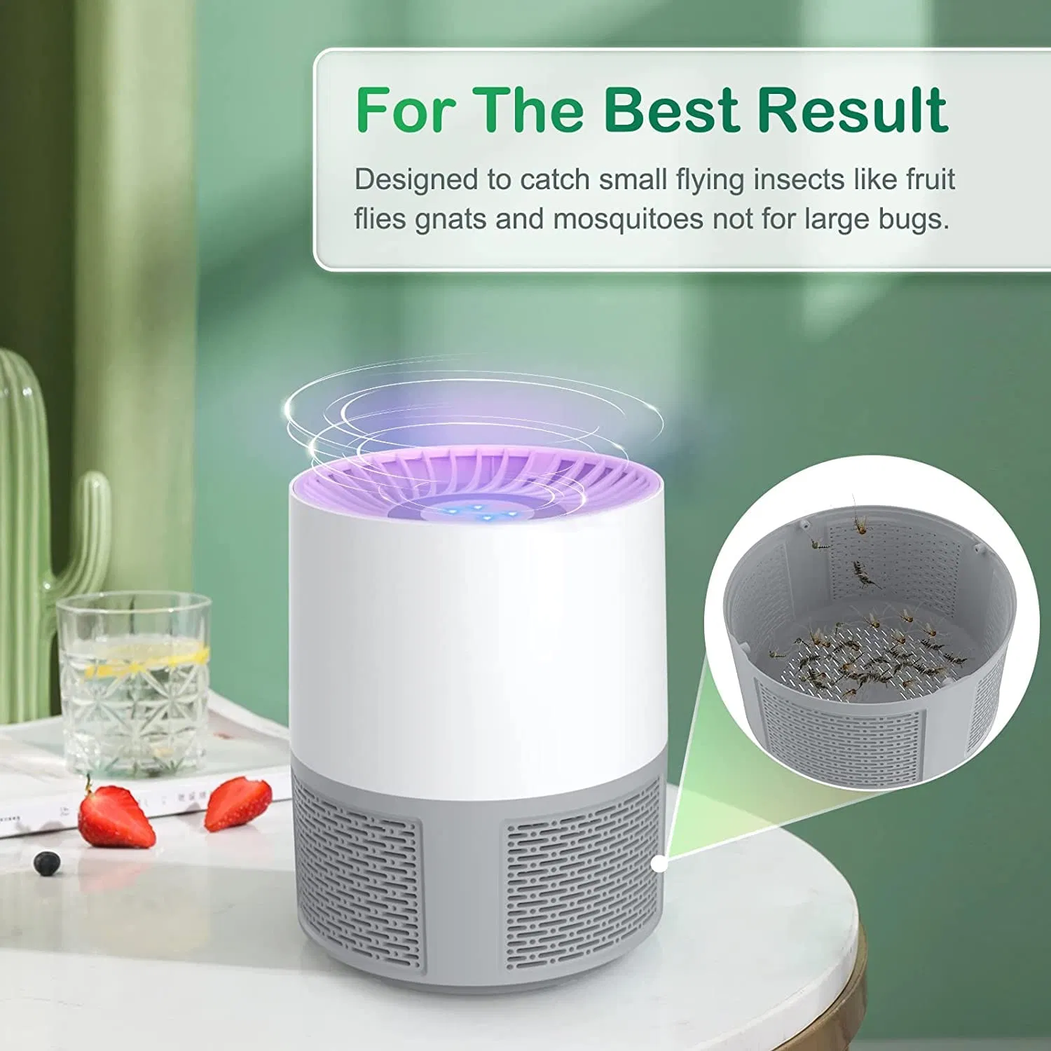 Wholesale ODM Fly Bug Zapper Insect Attractant Trap Electric Mosquito Killer