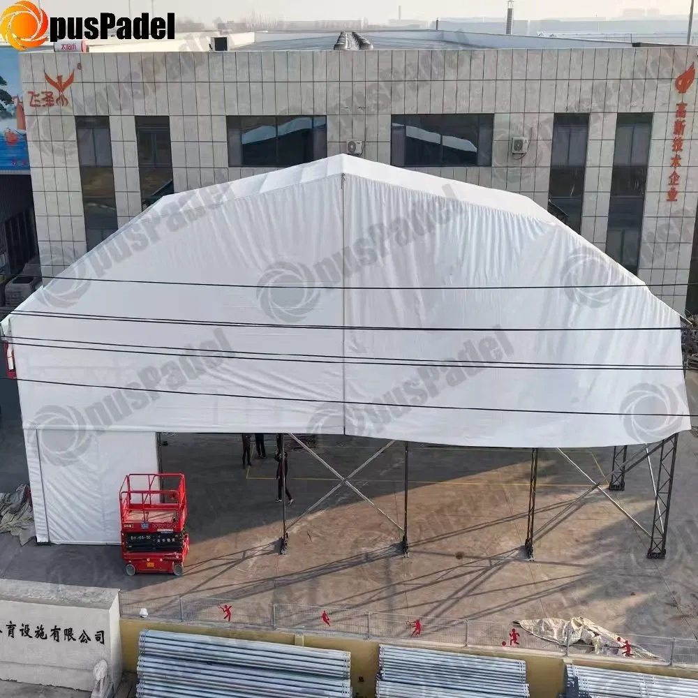 Excellent Coverage Padel Court Tennis Roof for Various Weather Conditions