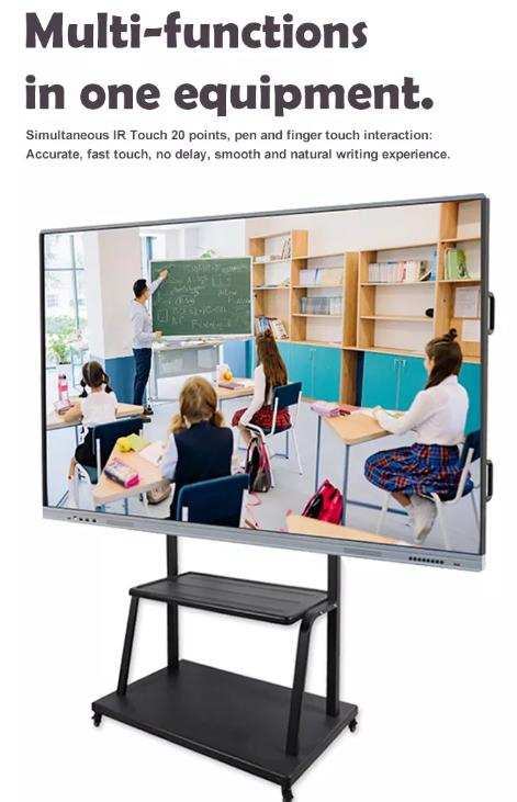 55inch Anti-Glare 10points All in One Interactive Computer Panel