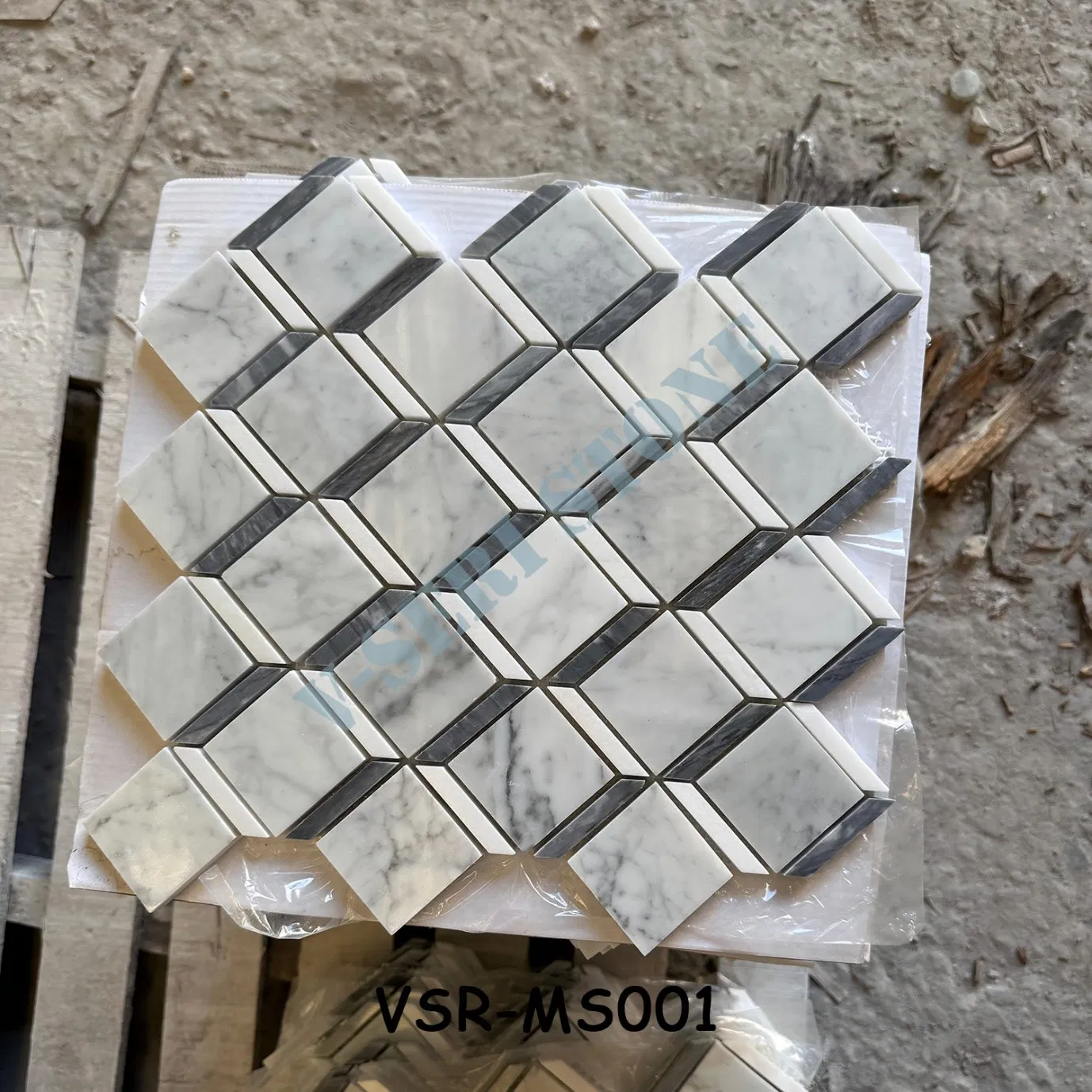 Мозаика из камня Waterjet для ванной и кухни