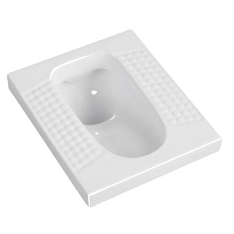 Water Saving Technology Safety and Clean 2 Pieces Toilet Squat Pans