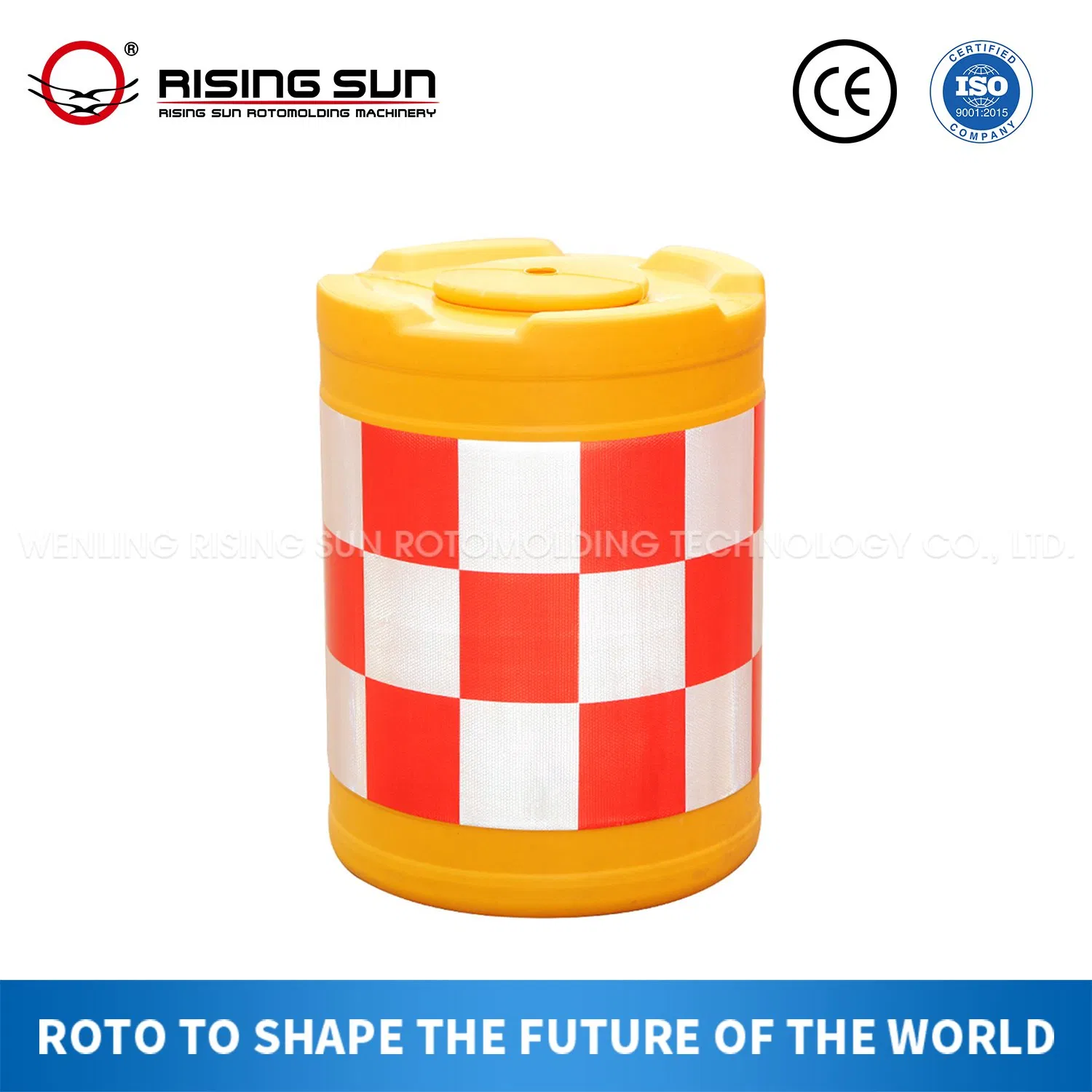 Пластиковый мусорный бак на заказ методом ротационного формования