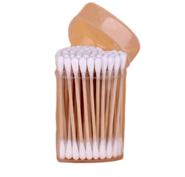Disposable Bamboo Cotton Buds Makeup Remove Cotton Buds