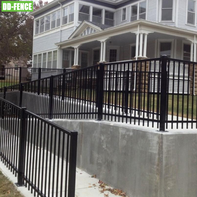 Aluminium Railing Outdoor Stair Aluminium External Balustrade Railing for Outdoor Staircase