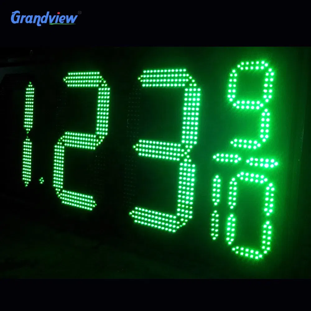Manufacture SMD LED Price Sign 7 Segment Gas Station LED Gas Digital Price Display