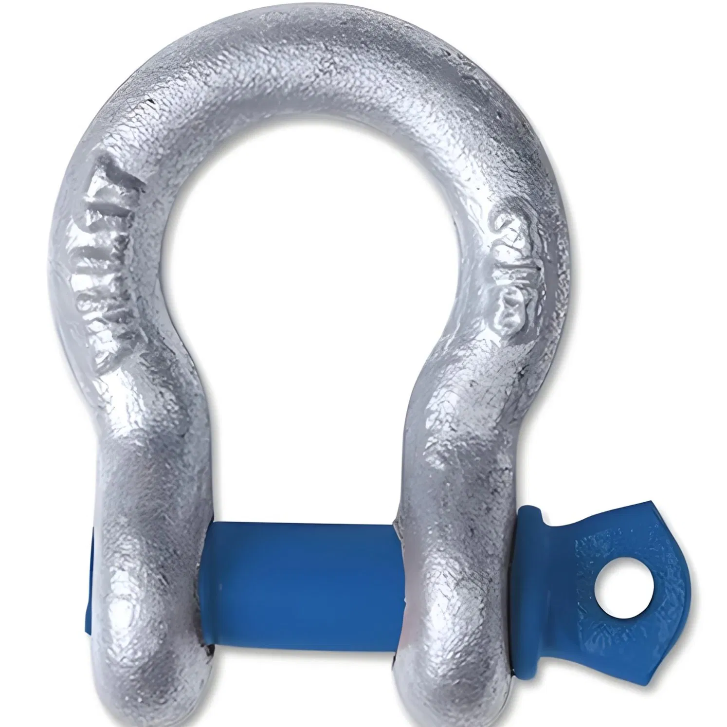 High Tensile Galvanized Steel Drop Forged Rigging Bow Shackle