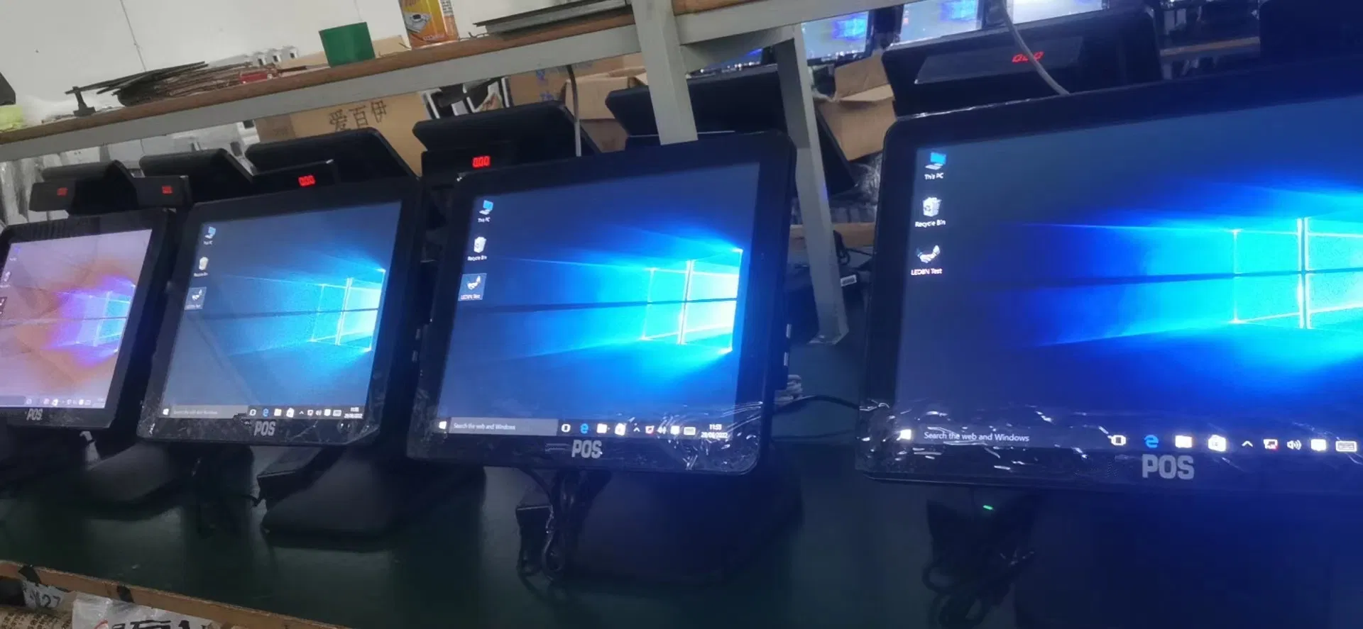 Intel I5 Touch Screen POS System with LED Display Good Price OEM POS Factory