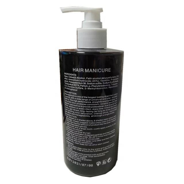 Private Label OEM Hair Color Treatment Hair Color Manicure for Salon Use