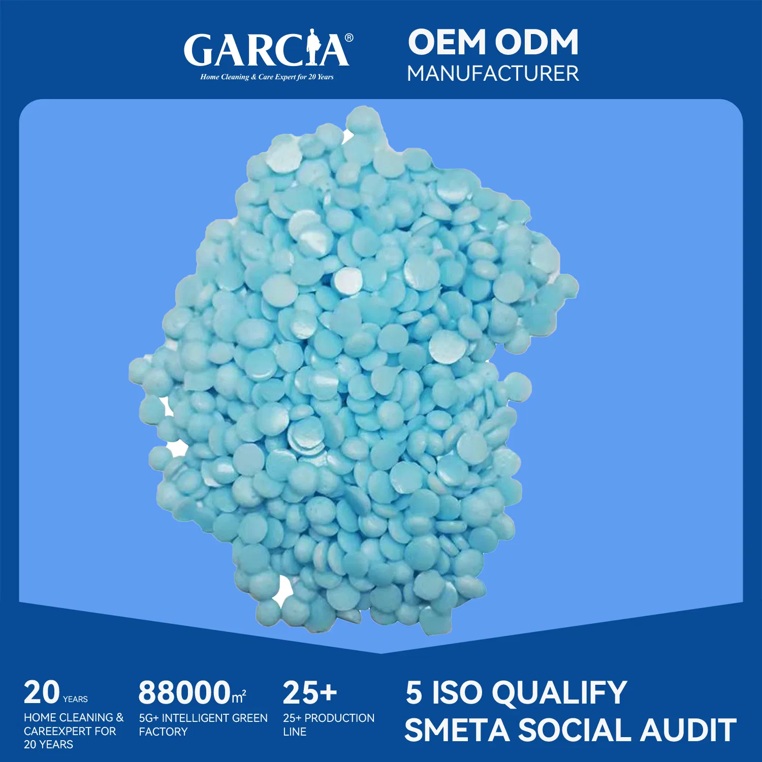 Garcia Powerful Fragrance Beads for Enhanced Laundry Softness and Scent