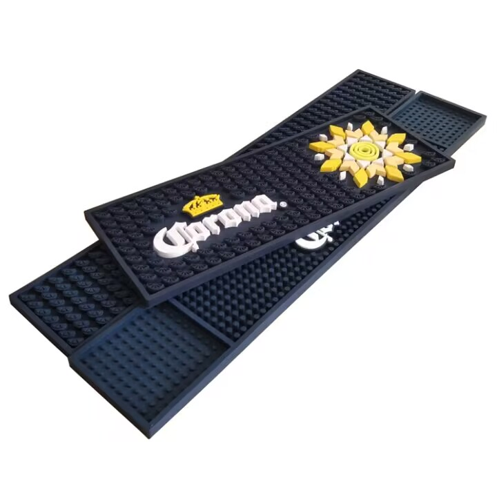 Non-Slip PVC Rubber Bar Mat Rubber with Logo for Avonside Russian Doll