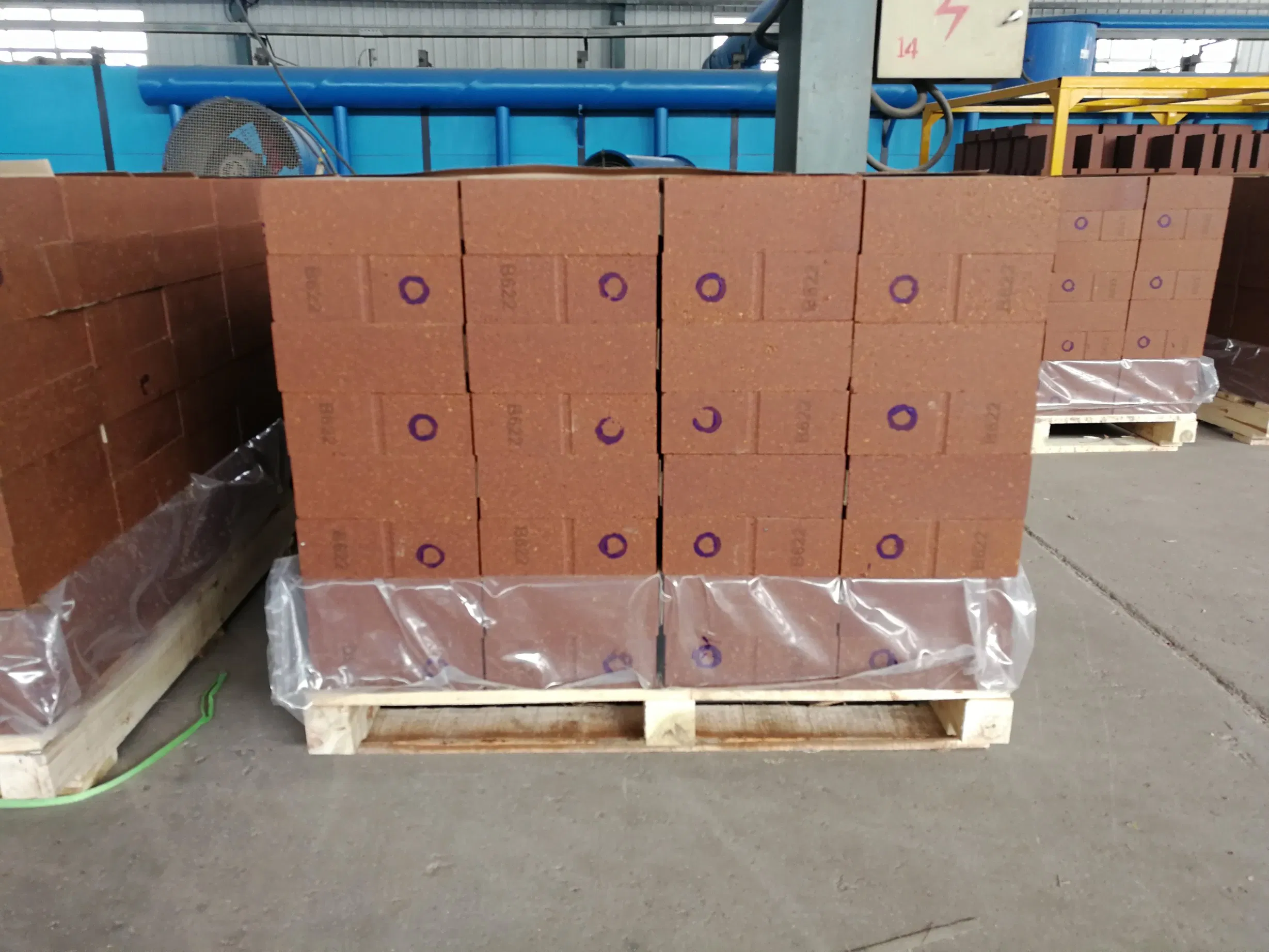 Огнеупорный кирпич MTL для вращающихся печей