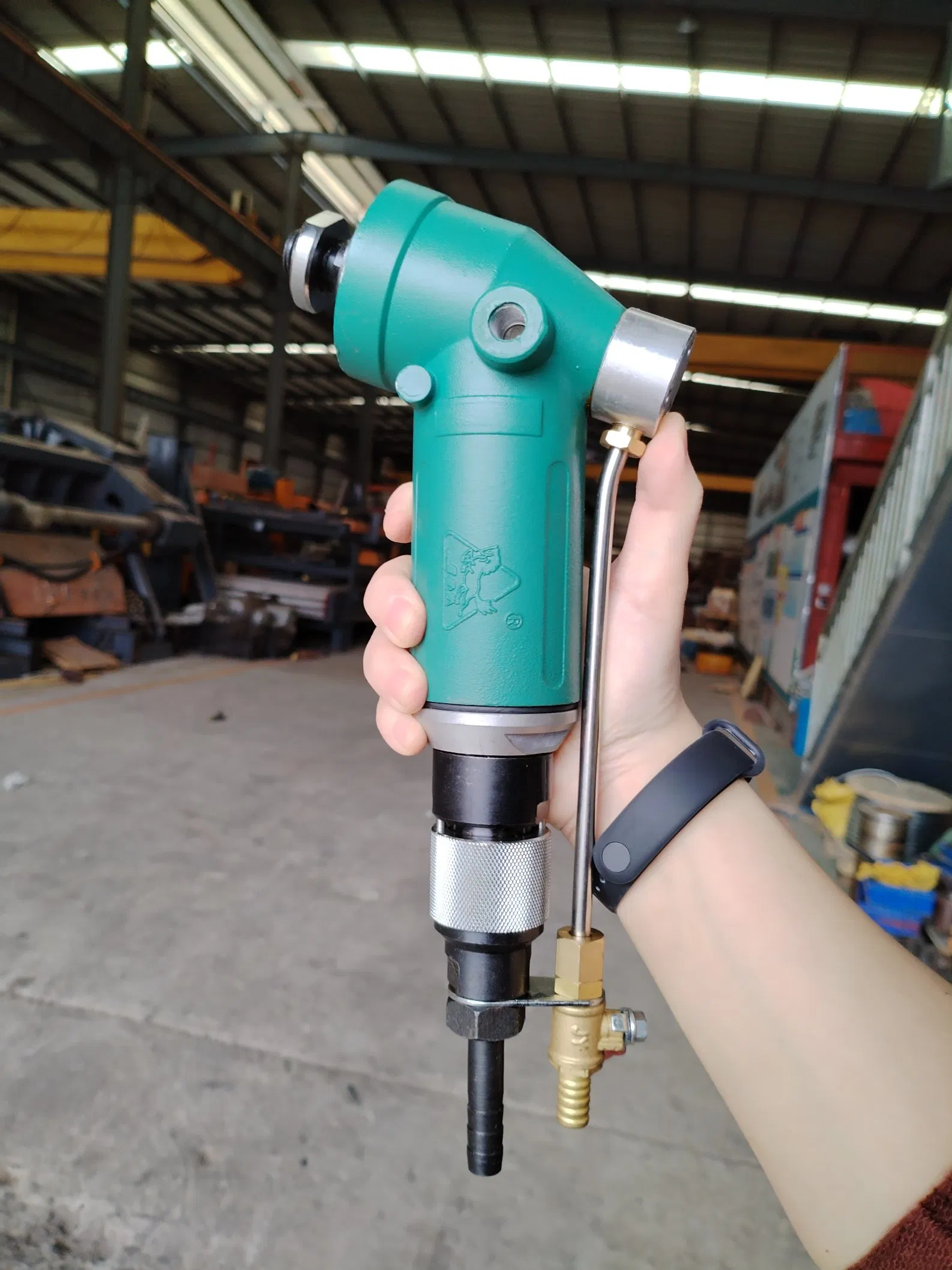 Handheld Pneumatic Air Wet Polisher for Marble Granite Stone Air Water Sander