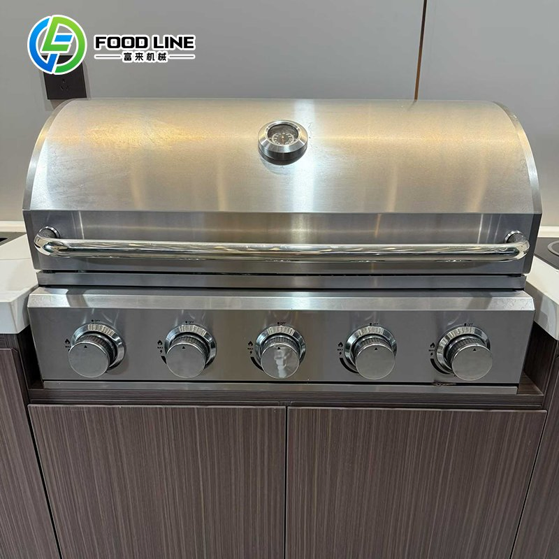 Stainless Steel Modular Barbecue Outdoor Camping Kitchen with Pizza Oven