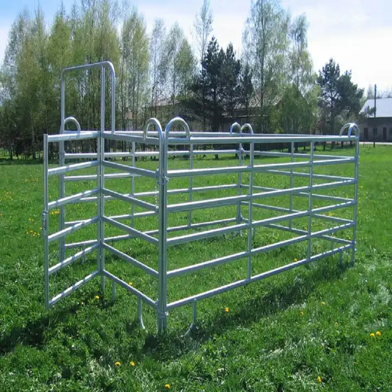 12 FT Heavy Duty Livestock Cattle Corral Fence and Horse Round Pen Panels