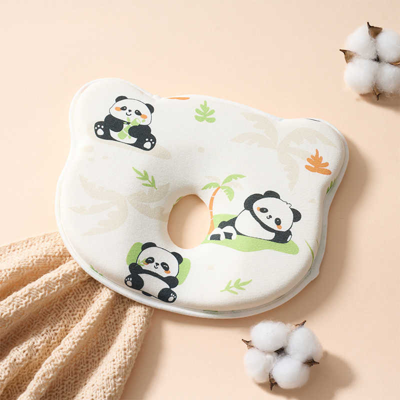 Professional Maker Soft Breathable Baby Pillow for Head 0-6m Plush Neck Care Sleeping Pillow