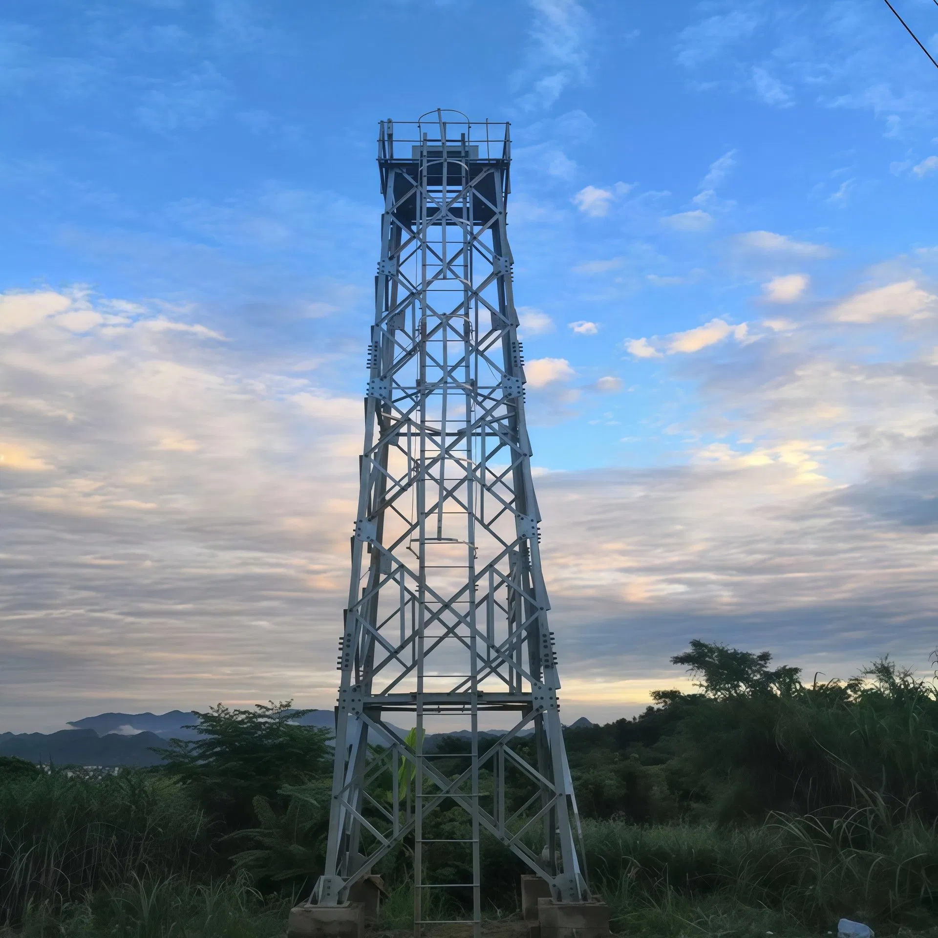 Affordable High-Strength Steel Structure Frame Transmission Tower Made in China