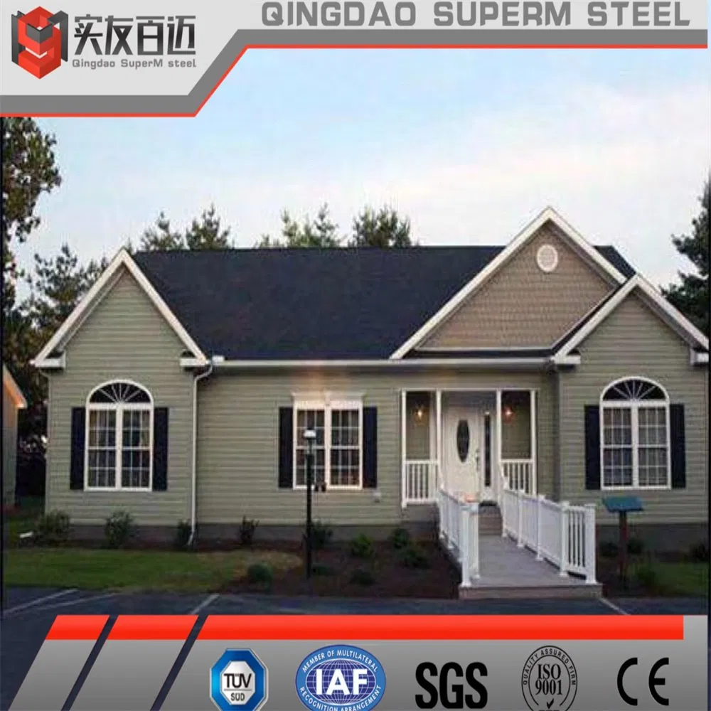 Hot Sale Steel Frame Prefab House Villa House