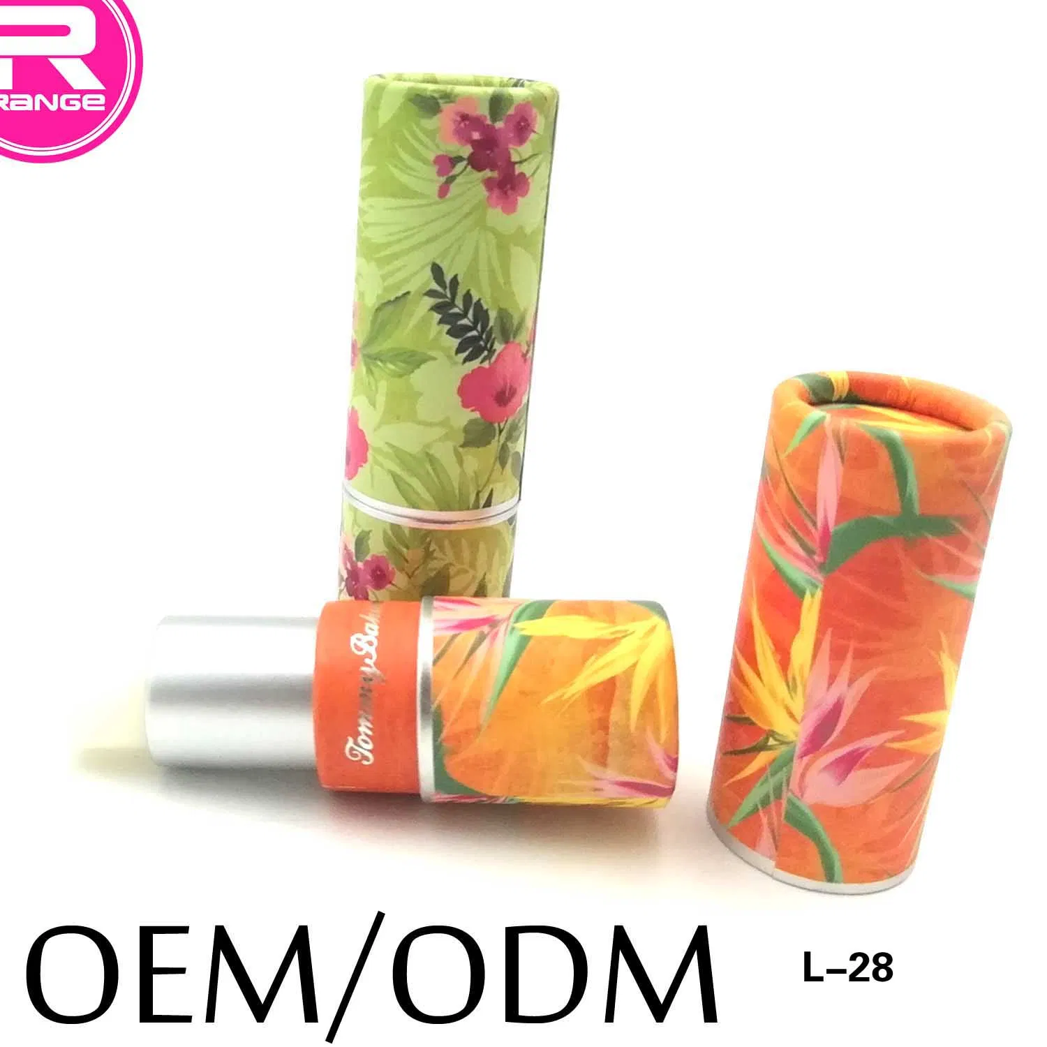 Paper Packaging Natural Formula Moisturizing Lip Balm Lipstick
