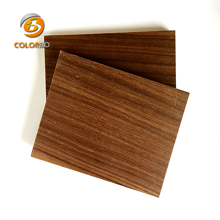 Customized MDF Wooden Timber Grooved Micro Perforated Microporous Panel