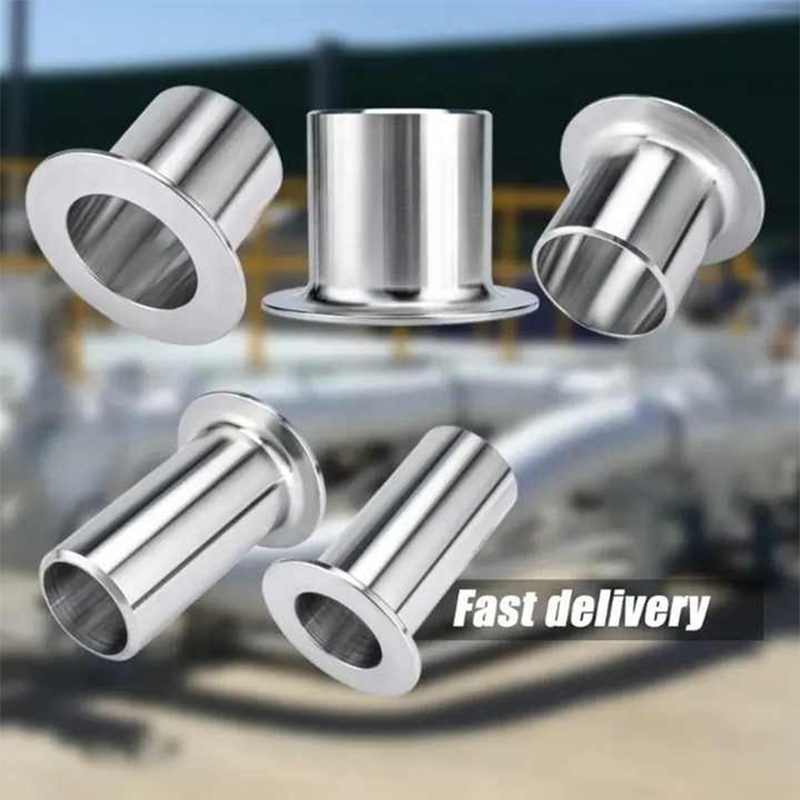 China Suppliers Stainless Steel Pipe Fitting Long Short Lap Joint Stub End