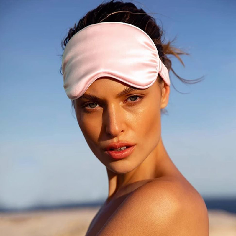 Custom Dying Silk Eye Mask