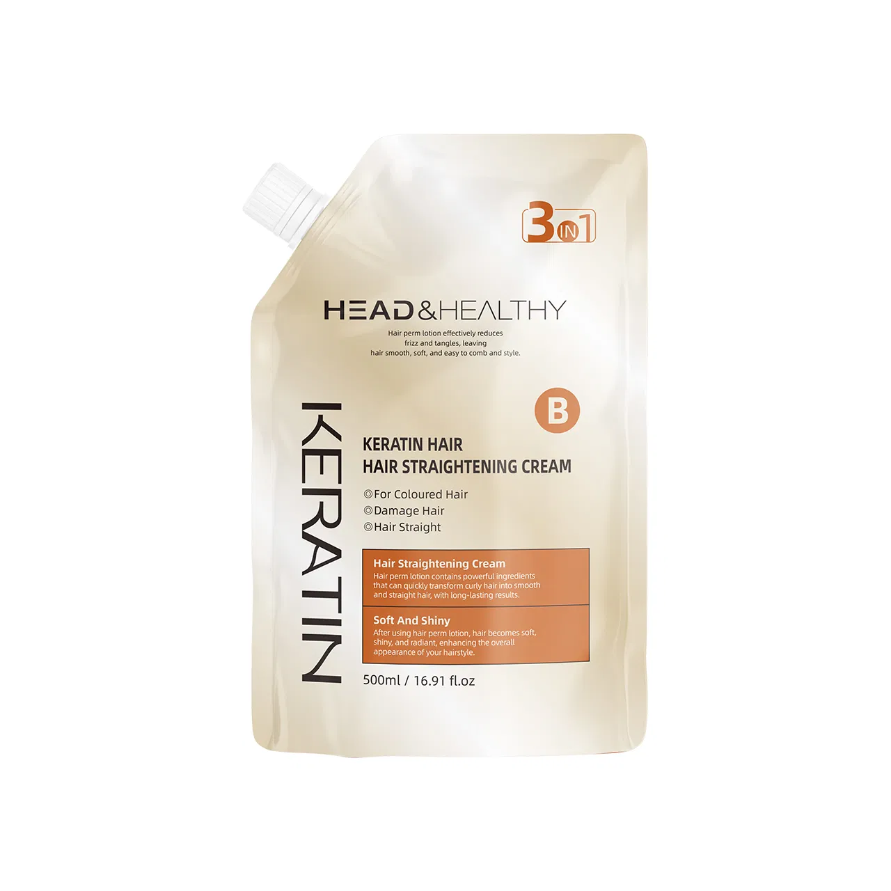 Advanced Permanent Hair Straightening Cream for Beautifully Sleek Hair