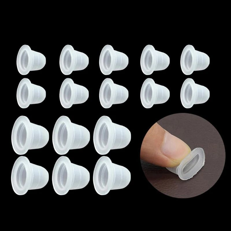 Wholesale Permanent Makeup Accessories Base Disposable Plastic Material Tattoo Ink Cartridges Disposable Plastic Tattoo Ink Cup