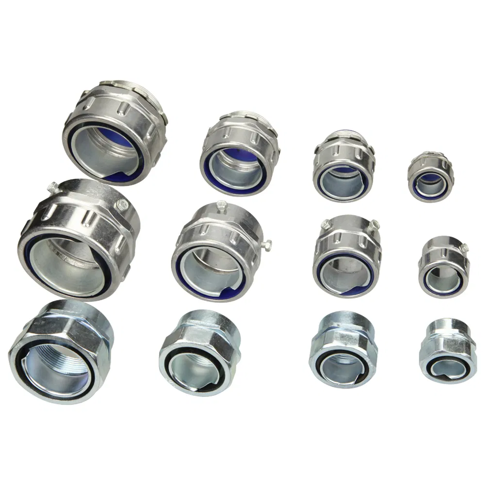 IEC Standard Liquid Tight Quincunx Cap Zinc Die Cast Connector