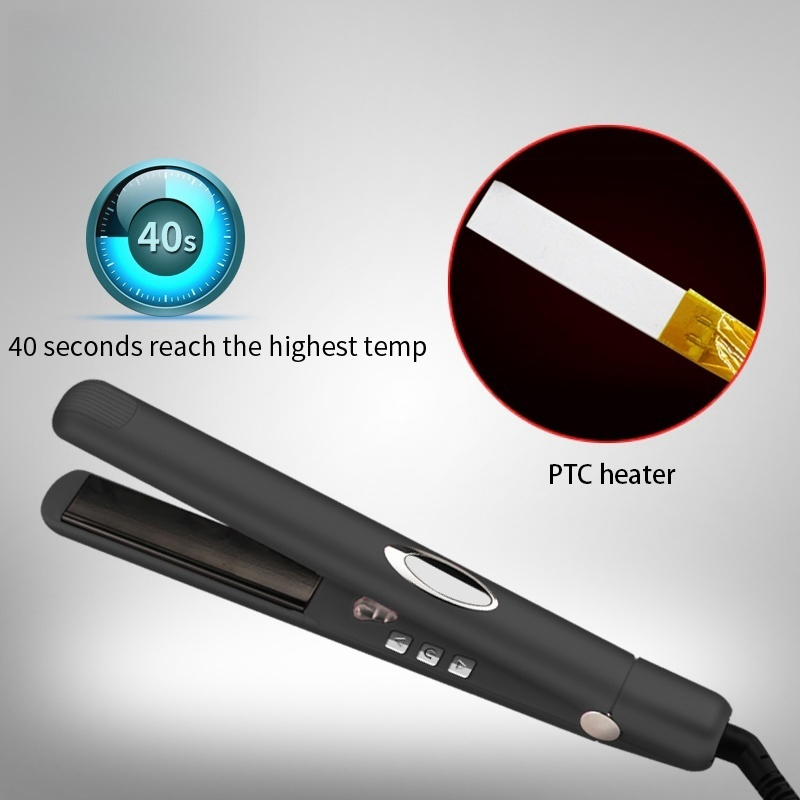 Steam Hair Straightener Fast Heating Titanium Flat Iron Hair Straightener