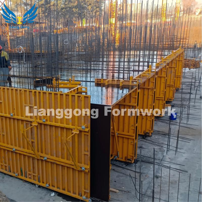 Steel Metal Tunnel Formwork for Slab and Wall Concrete in One Time Hotel Apartment Construction