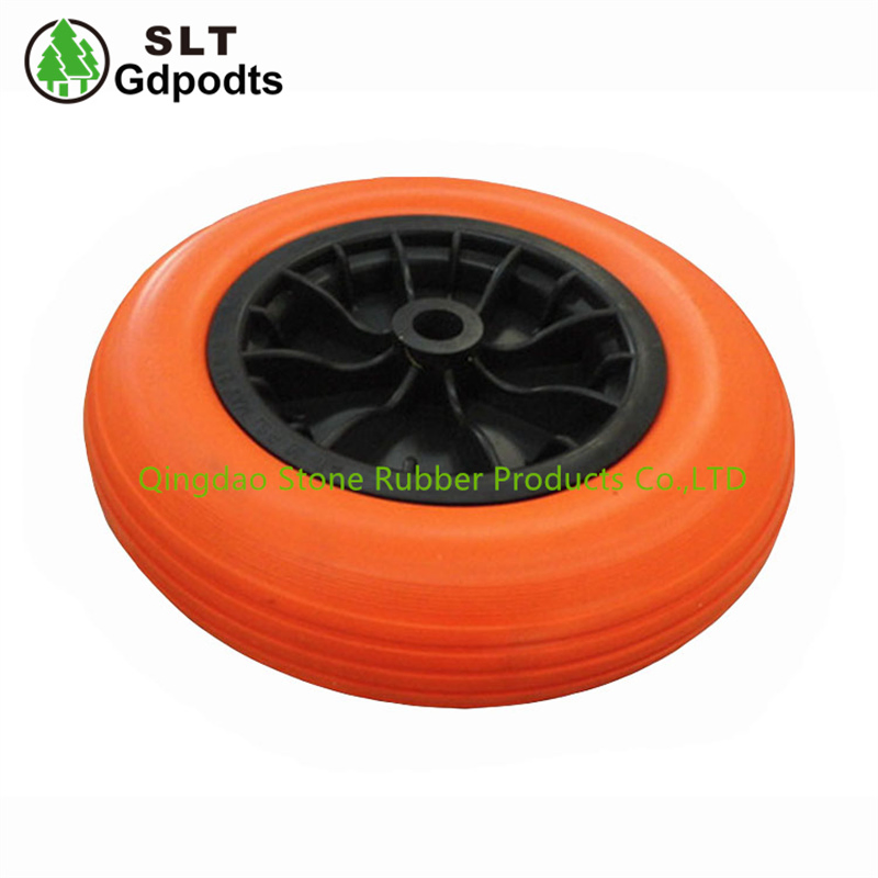 14 Inch Inflation Free Wheel PU Wheel for Wheelbarrow