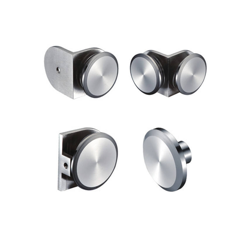 Stainless Steel 304 Frameless Glass Shower Hardware Sliding Door System