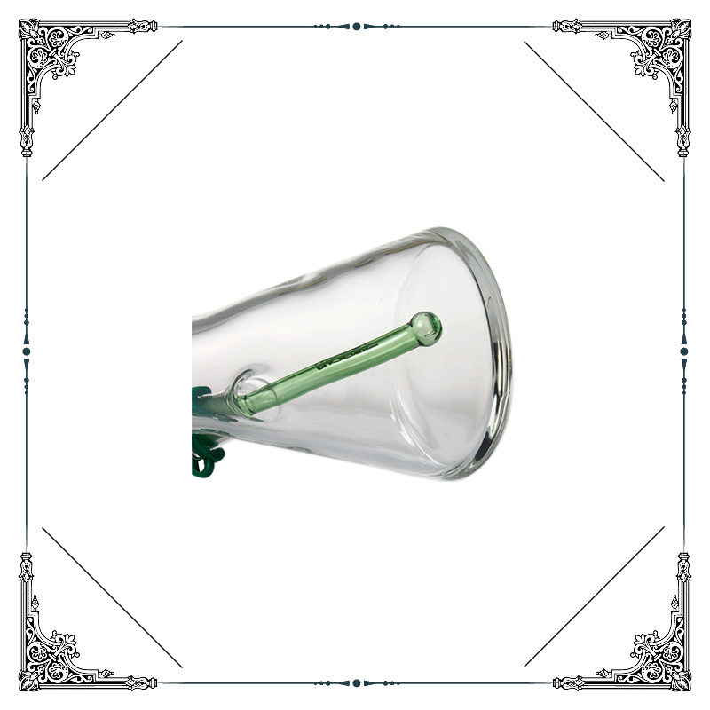 Wholesale 18 Inches with Ice Catcher Big Clear 7mm Thick Glass Smoking Water Pipe Beaker Pipes