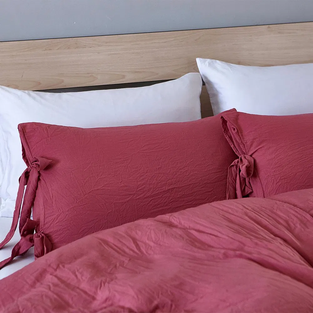 Soft Comforter Cover Quilt Case Hypoallergenic Solid Bedding