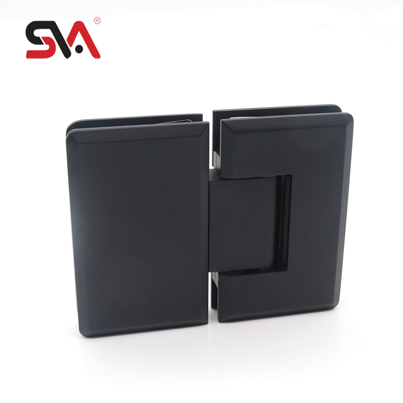 Modern Bathroom Space-Saving 180 Degree Adjustable Solid Brass Shower Hinge