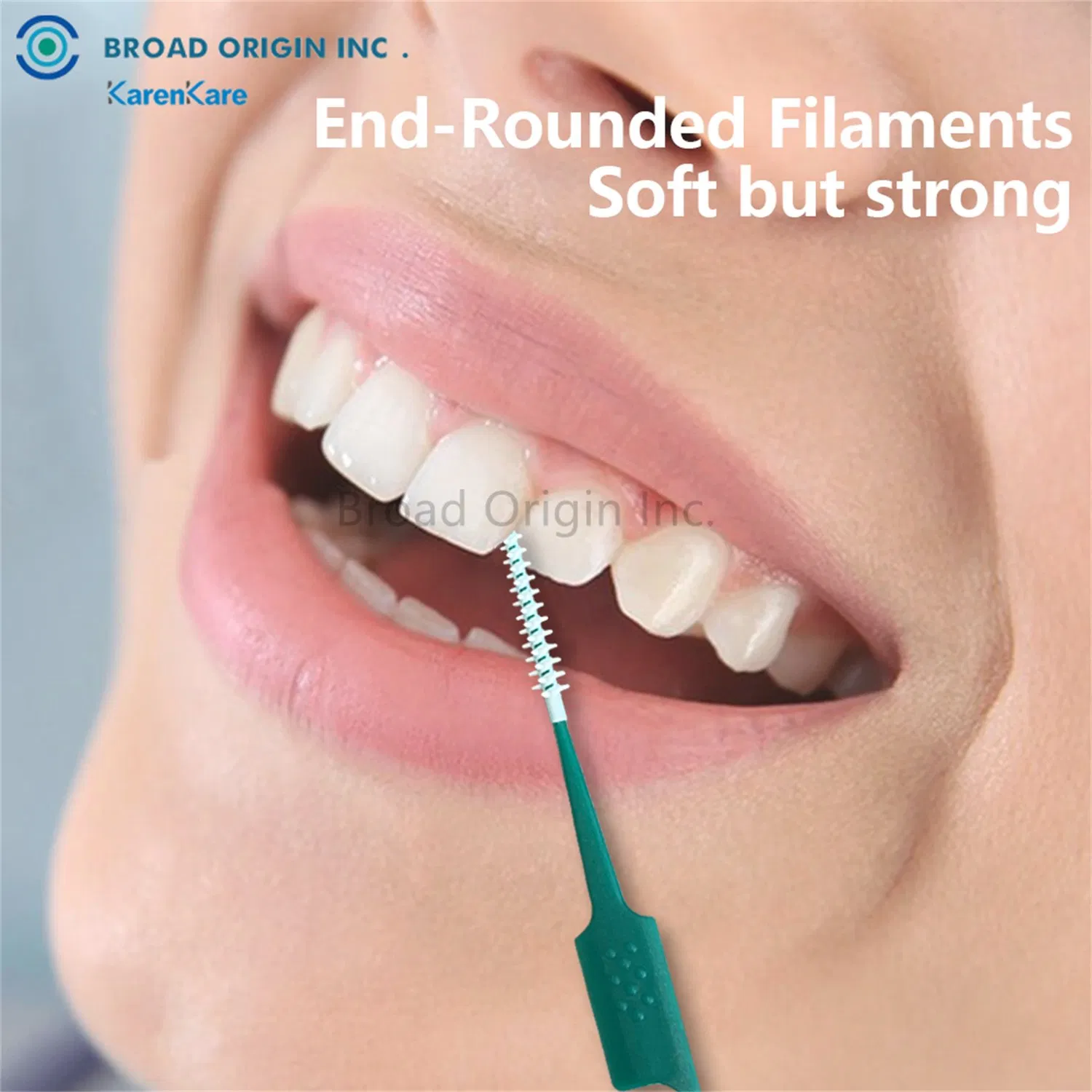 Interdental Brush Soft Picks Toothpick Soft Rubber Dental Picks Orthodontic Biodegradable