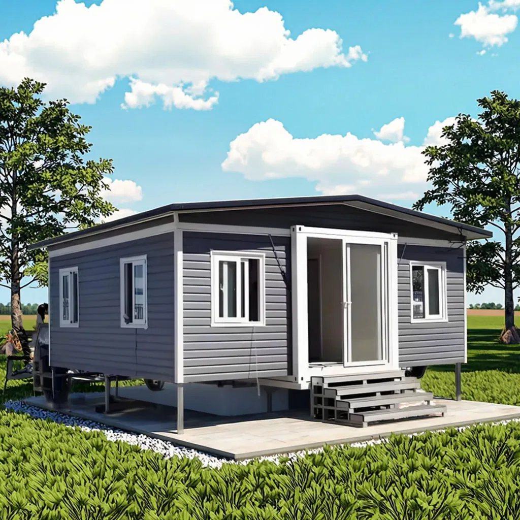 Durable Prefabricated Home 20FT 40FT Prefab Homes Expandable Container House for Family Living