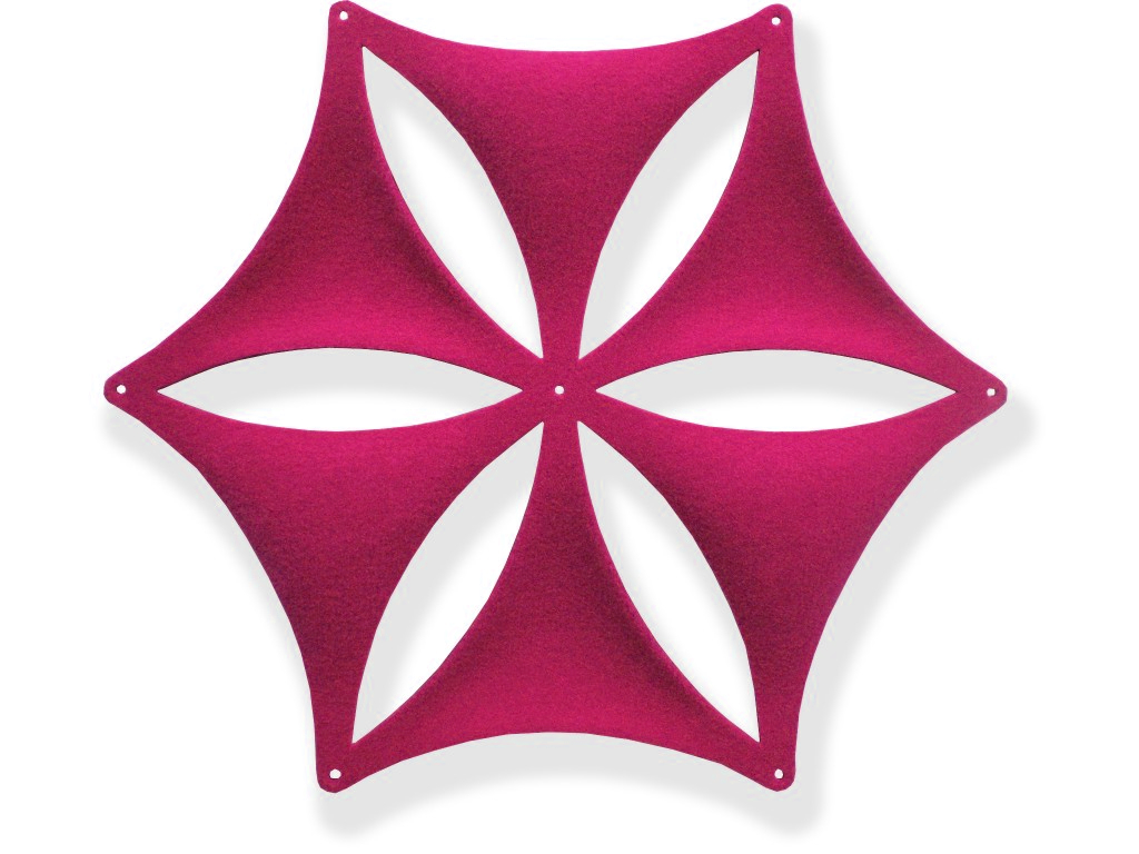 3D Board Art Acoustic Deco Felt Pet Board Polyester Acoustic Panel