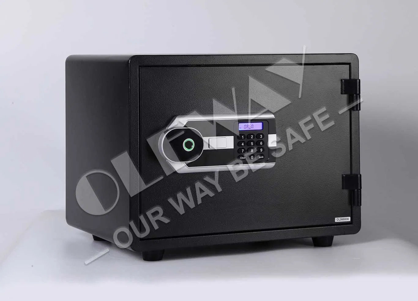 ETL 1 Hour Fireproof Safe Box Fingerprint with LED Screen Safe