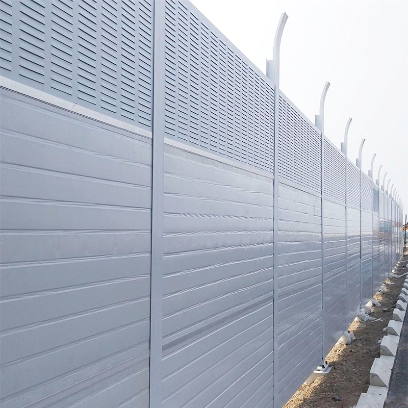 Thermal Insulation Sound Blocking Powder Coated Sound Fencing