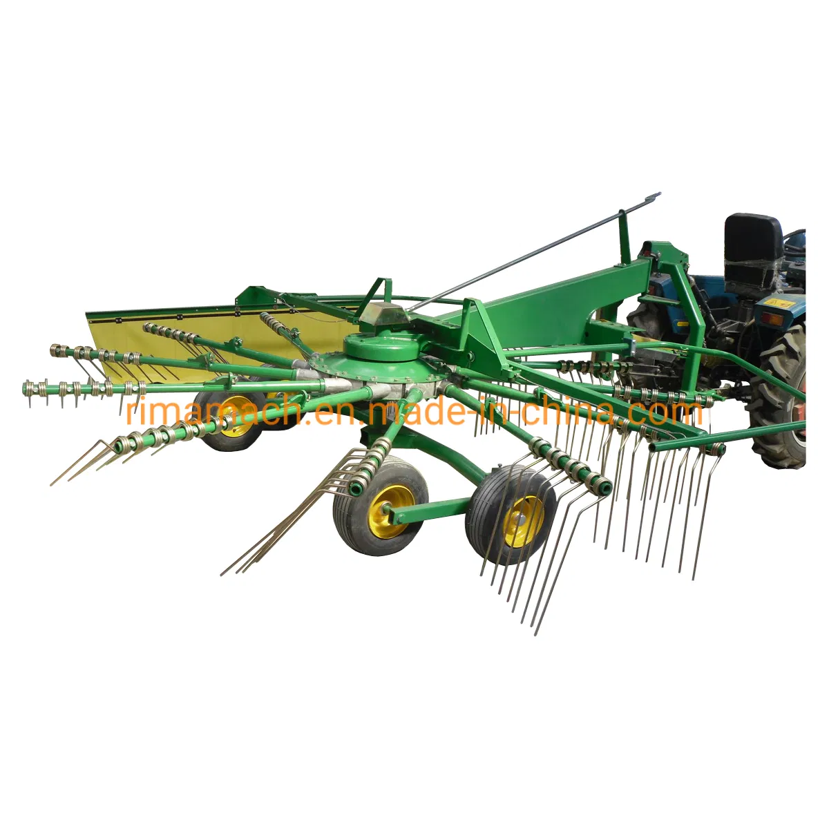 Pto Driven Adjustable Hay Rake Tender Used for Tractor