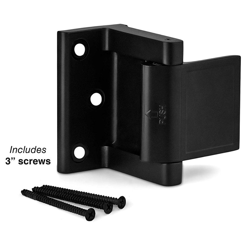 Zinc Alloy Security Door Deadbolt Door Reinforcement Lock Latch for Entrance Doors