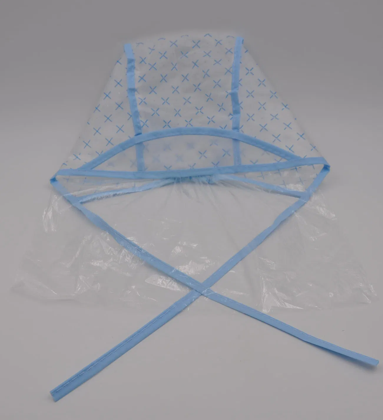 Кепка для тонирования с фиолетовой окантовкой и точками