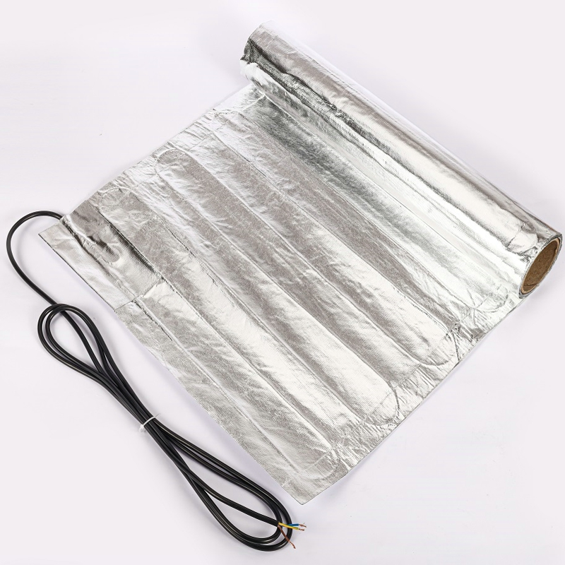 Electric Floor Heating Aluminum Foil Mat Under Tile Luxury Grade CE Approved