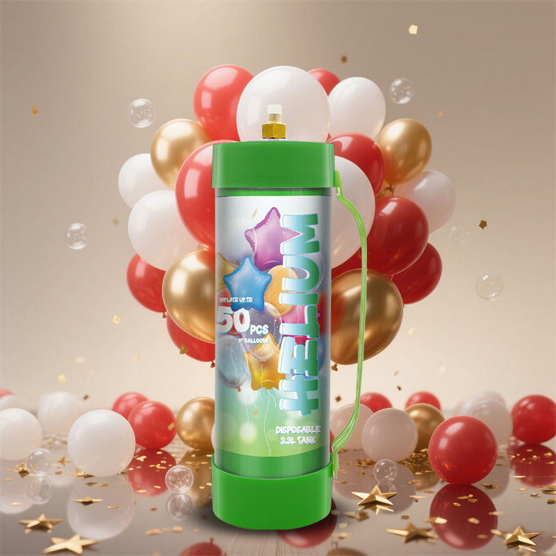 Баллон с гелием 3.3 л с удобным клапаном