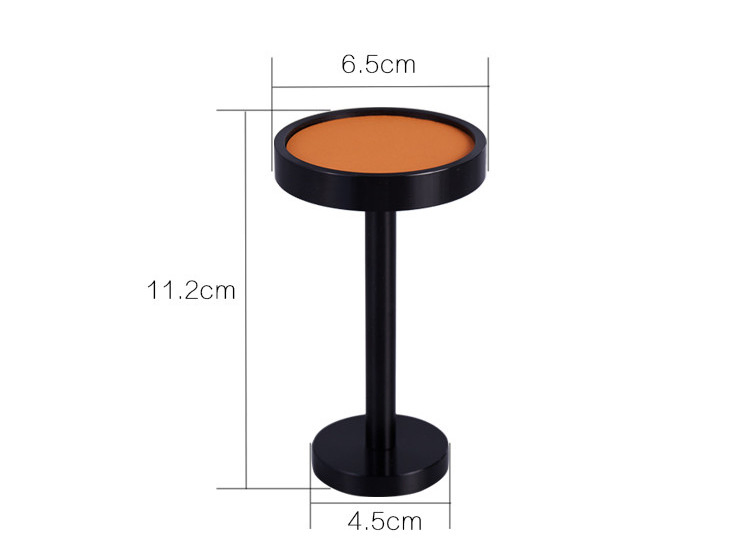 Stylish Curtain Hooks Featuring Luxurious Leather and Metal Accents