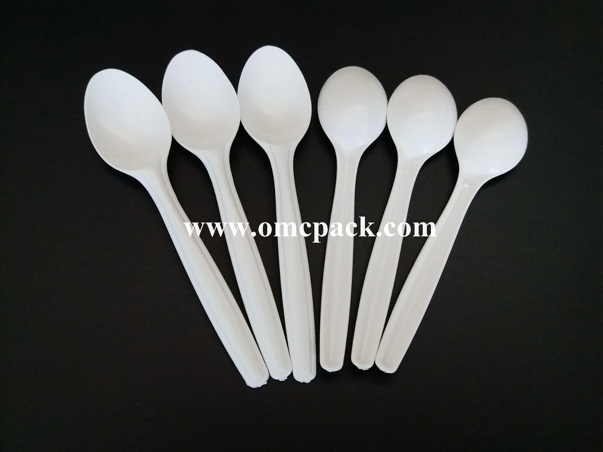 White PP Disposable Tableware Plastic Cutlery