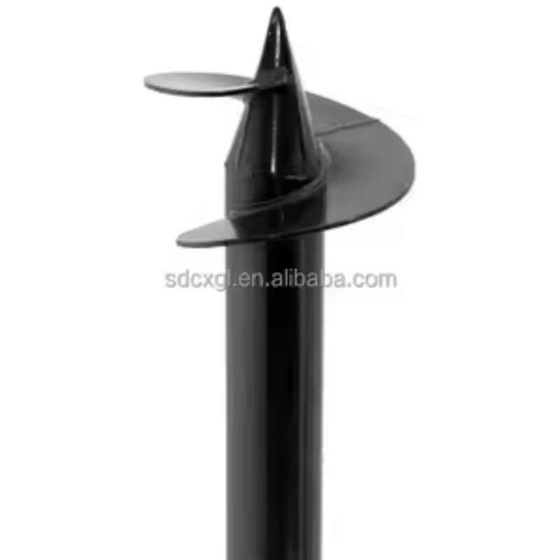 Винтовые сваи квадратного сечения для частного строительства